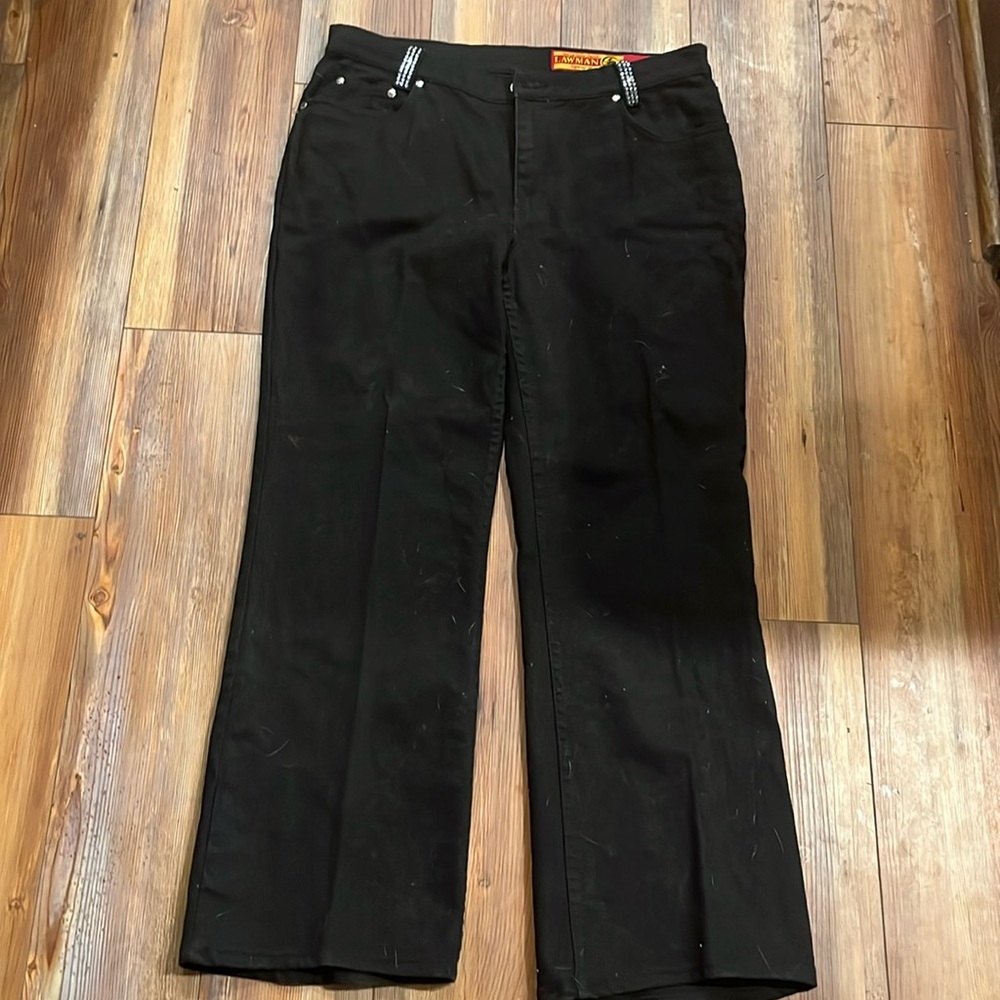 Vintage Lawman western black jeans